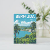 Bermuda: Küste Vista Postkarte (Stehend Vorderseite)