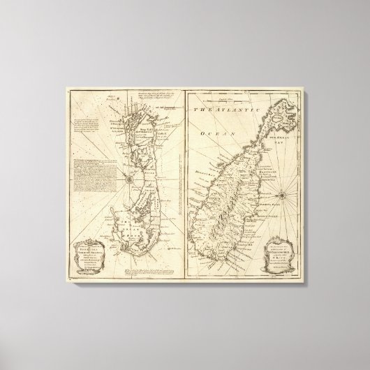 Bermuda Leinwanddruck (Vorderseite)