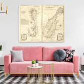 Bermuda Leinwanddruck (Insitu (Wohnzimmer))