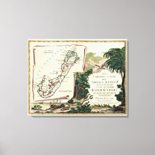 Bermuda Leinwanddruck