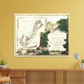 Bermuda Leinwanddruck (Insitu (Wohnzimmer))