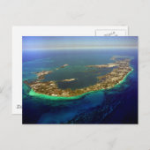 Bermuda Luftbild Postkarte (Vorne/Hinten)