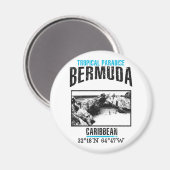 Bermuda Magnet (Vorderseite/Rückseite)