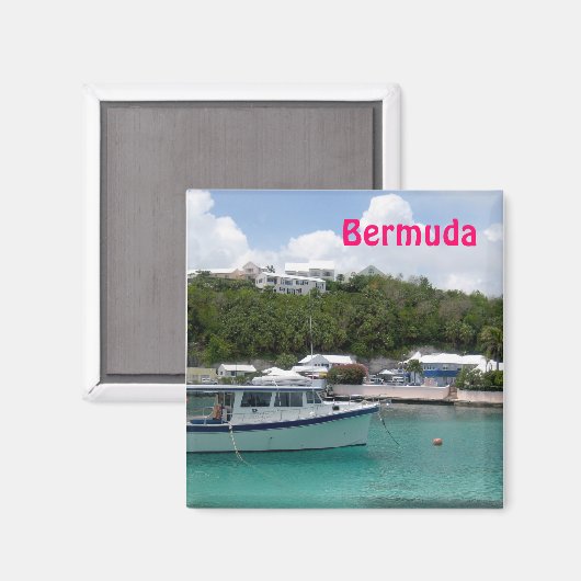 Bermuda-Magnet Magnet (Vorderseite/Rückseite)