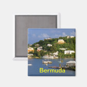 Bermuda-Magnet Magnet (Vorderseite/Rückseite)