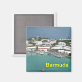 Bermuda-Magnet Magnet (Vorderseite/Rückseite)