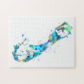 Bermuda Map Puzzle (Horizontal)