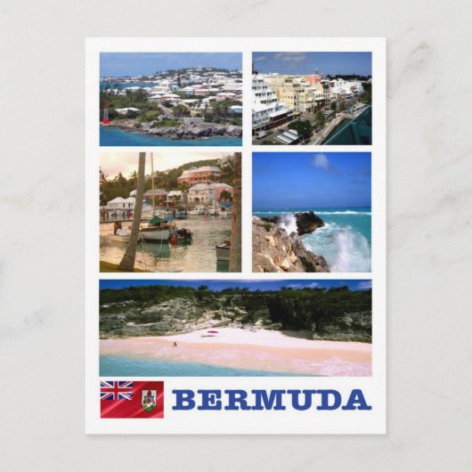 Bermuda - Mosaic - Postkarte (Vorderseite)