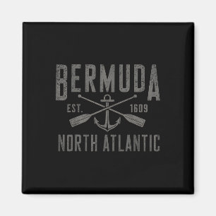 Bermuda Nordatlantik Ozean Nautischer Anker Segler Magnet