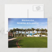 Bermuda North Atlantic Vintage Tourismus Postkarte (Vorne/Hinten)
