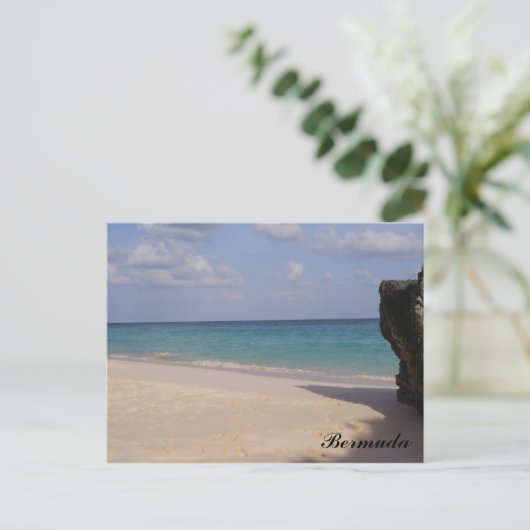 Bermuda Paradise Postkarte (Stehend Vorderseite)