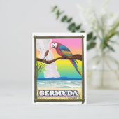 Bermuda Paraside Postkarte (Stehend Vorderseite)