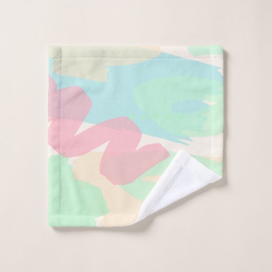 Bermuda Pastels Badhandtuch Set (Waschlappen)