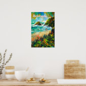 Bermuda-Plakat Poster (Küche)