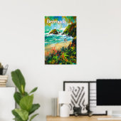 Bermuda-Plakat Poster (Heimbüro)