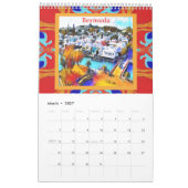 Bermuda Pop Art Kalender (Mär 2027)