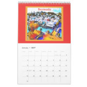 Bermuda Pop Art Kalender (Jan 2027)