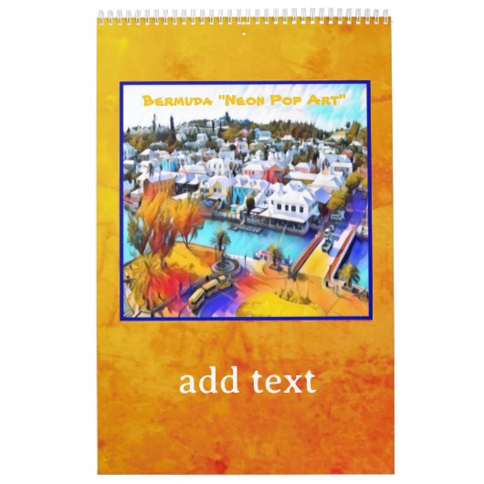 Bermuda Pop Art Kalender (Titelbild)