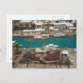 Bermuda Postcard Postkarte (Vorne/Hinten)