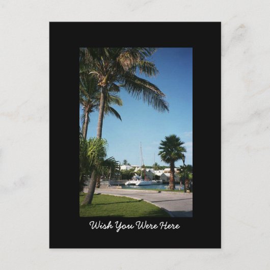 Bermuda Postcard Postkarte (Vorderseite)