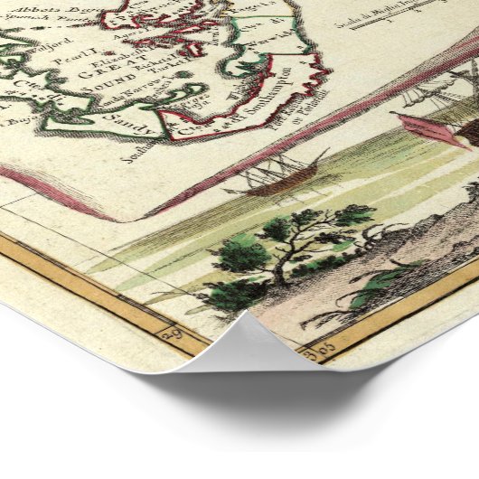 Bermuda Poster (Ecke)