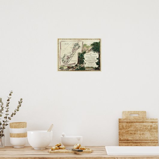 Bermuda Poster (Küche)