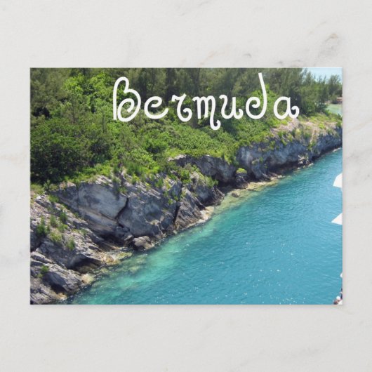 Bermuda Postkarte (Vorderseite)