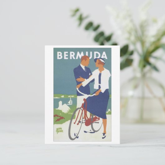 Bermuda Postkarte (Stehend Vorderseite)