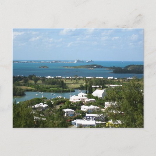 Bermuda Postkarte (Vorderseite)