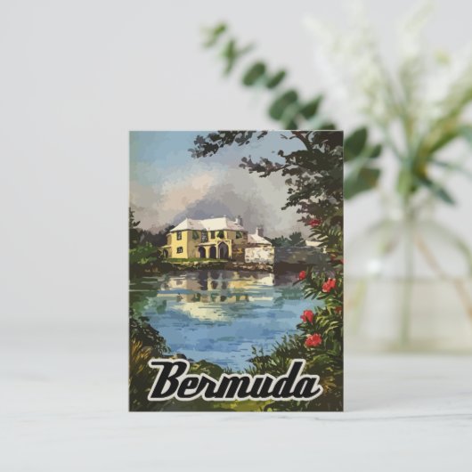 Bermuda Postkarte (Stehend Vorderseite)