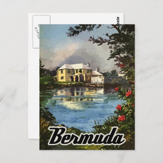 Bermuda Postkarte (Vorne/Hinten)