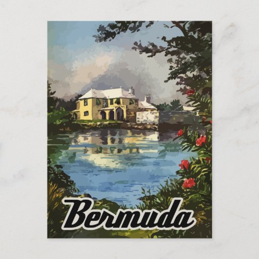 Bermuda Postkarte (Vorderseite)