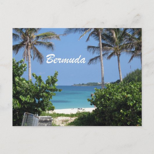 Bermuda Postkarte (Vorderseite)