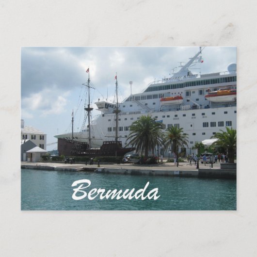 Bermuda Postkarte (Vorderseite)