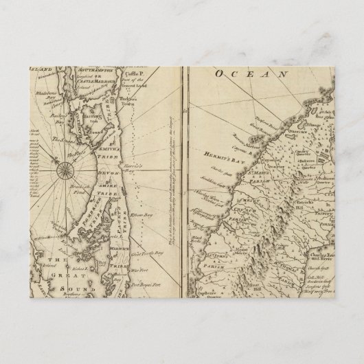 Bermuda Postkarte (Vorderseite)