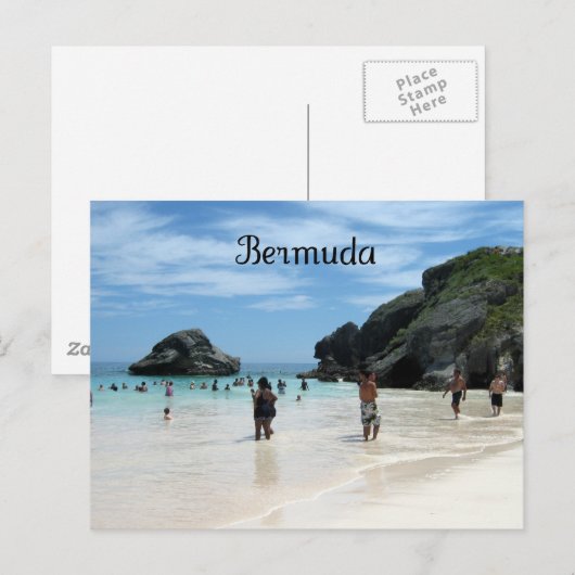 Bermuda Postkarte (Vorne/Hinten)
