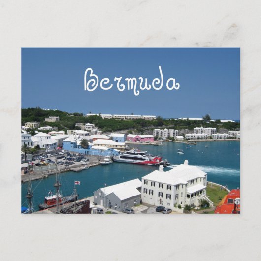 Bermuda! Postkarte (Vorderseite)