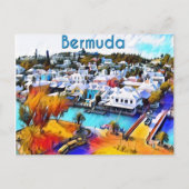 Bermuda Postkarte (Vorderseite)