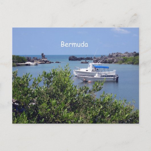 Bermuda Postkarte (Vorderseite)