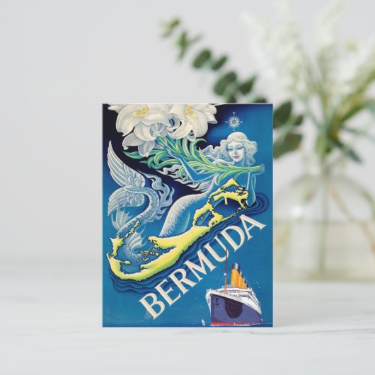 Bermuda Postkarte (Stehend Vorderseite)