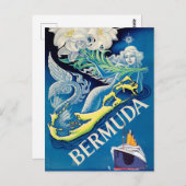 Bermuda Postkarte (Vorne/Hinten)