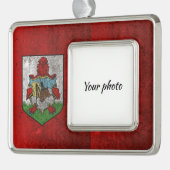 Bermuda Rahmen-Ornament Silber (Links)