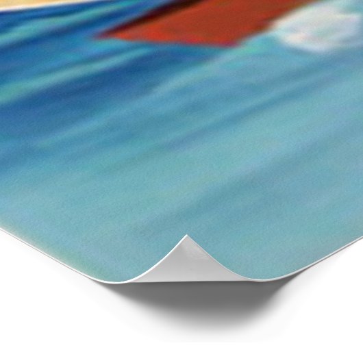 Bermuda Retro Poster (Ecke)