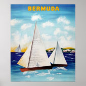 Bermuda Retro Poster (Vorne)