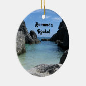 Bermuda, Rocks! Keramik Ornament (Rechts)