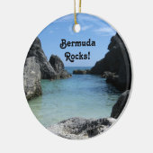 Bermuda, Rocks! Keramik Ornament (Links)
