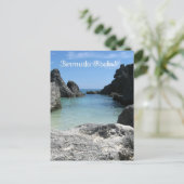 Bermuda Rocks Postkarte (Stehend Vorderseite)