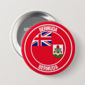 Bermuda Round Emblem Button (Vorne & Hinten)
