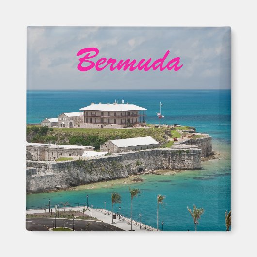 Bermuda Royal Naval Shipyard Magnet (Vorne)