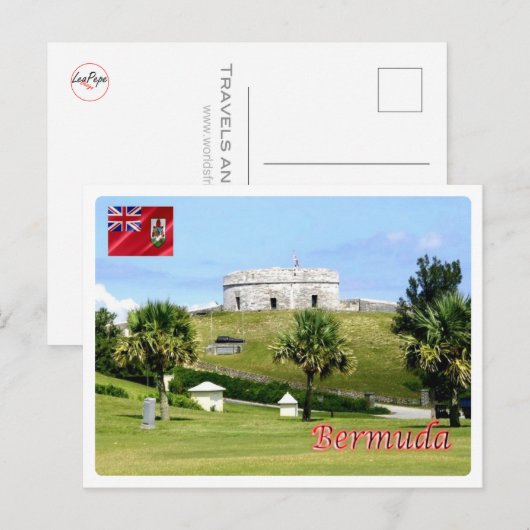 Bermuda - Saint Catherine - Postkarte (Vorne/Hinten)